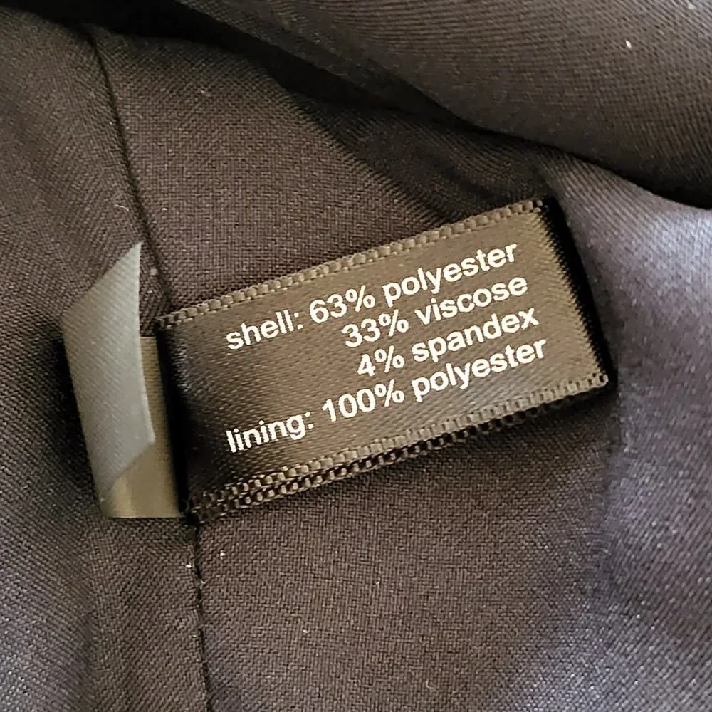 The Limited Navy Sheath Dress - Size 00P - Picture 6 of 6